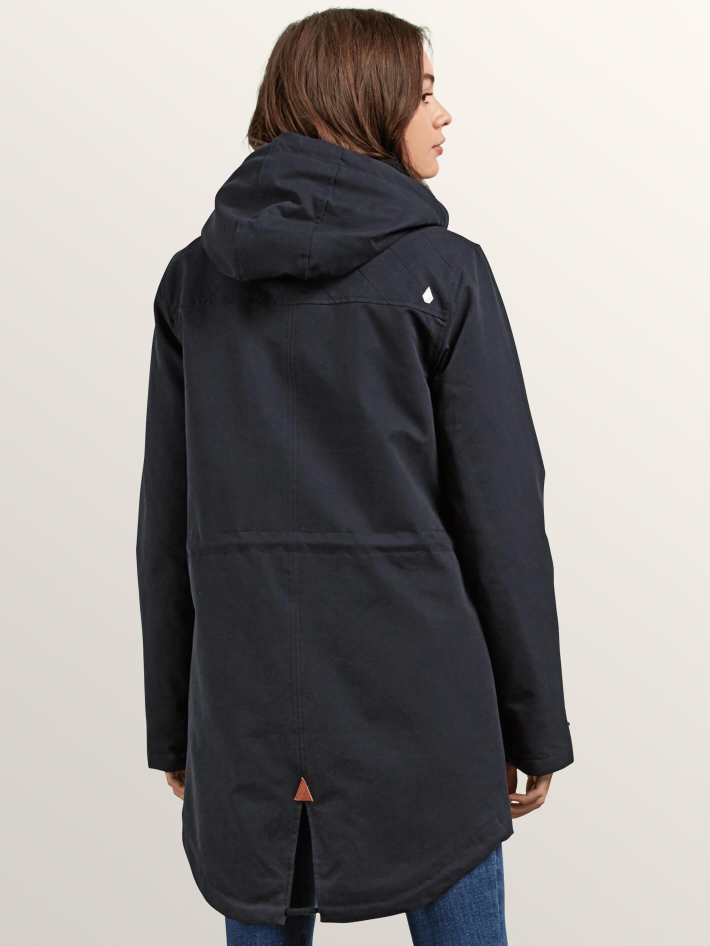 Walk On By Parka - Black
