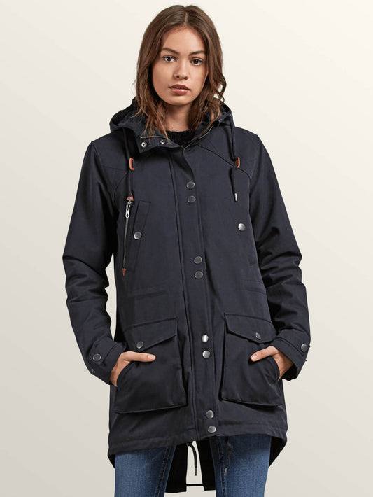 Walk On By Parka - Black