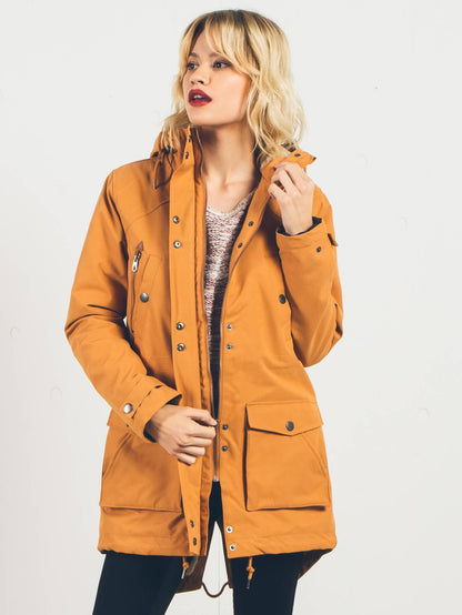 Walk On By Parka - Caramel