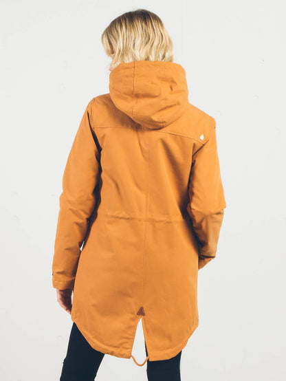 Walk On By Parka - Caramel