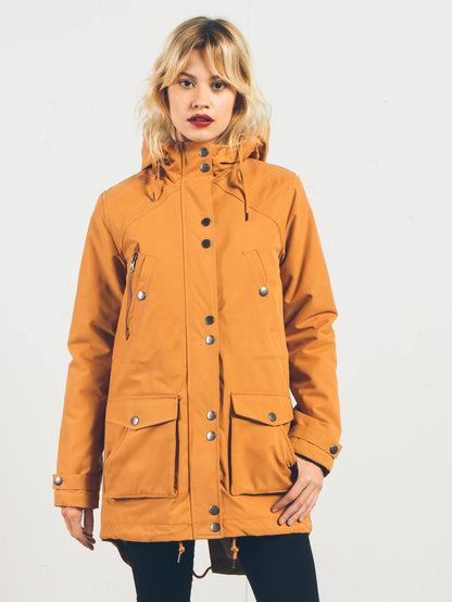 Walk On By Parka - Caramel