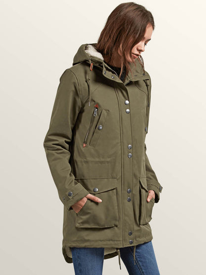 Walk On By Parka - Dark Camo