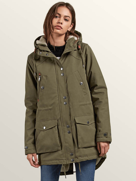 Walk On By Parka - Dark Camo