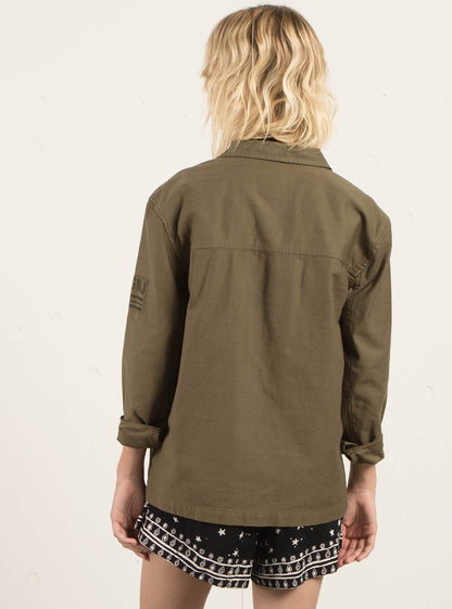 GMJ Shirt Jacket - Dark Camo