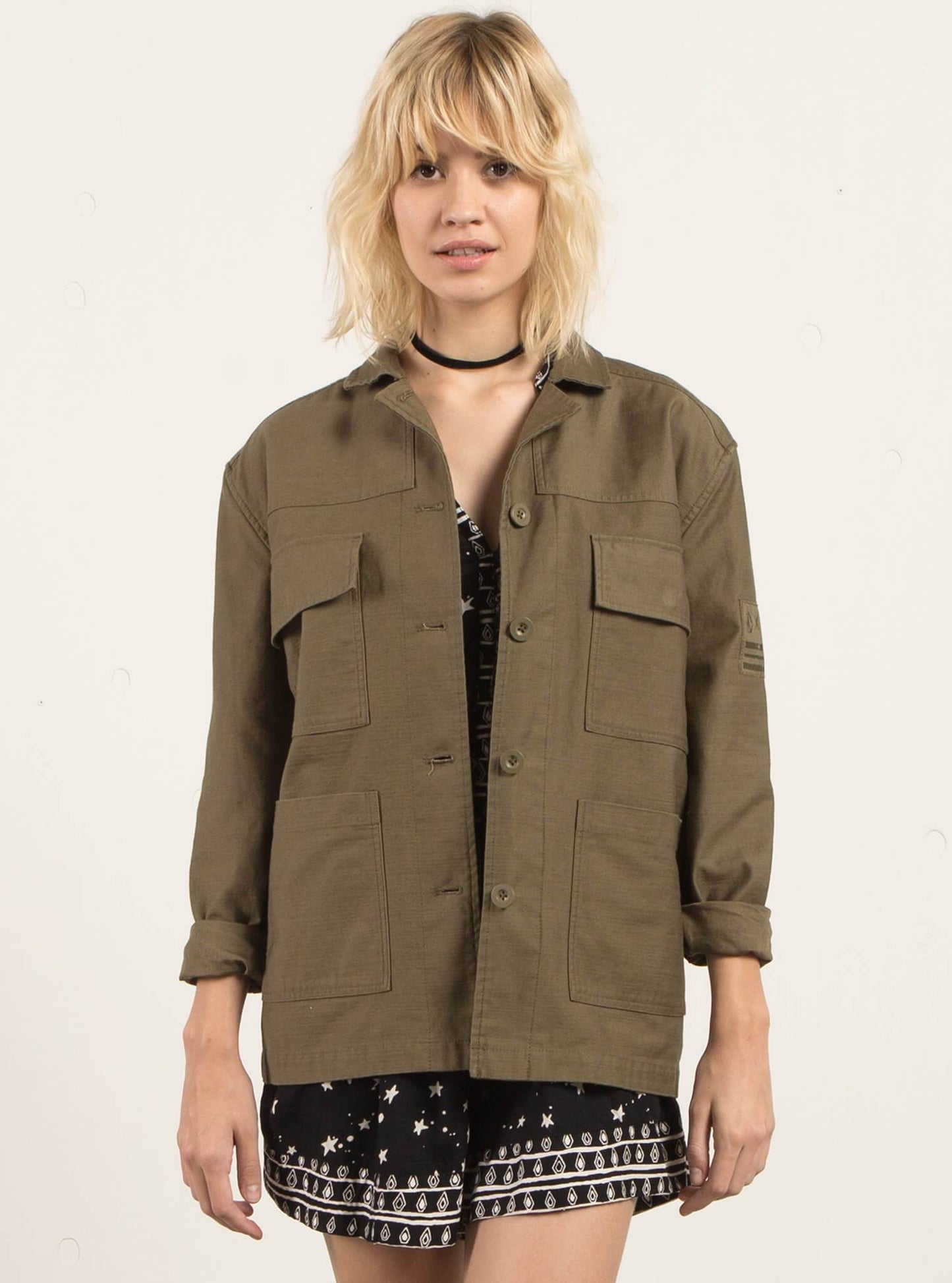 GMJ Shirt Jacket - Dark Camo
