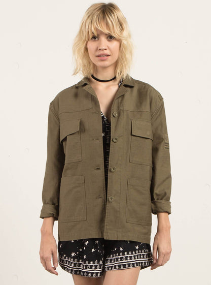 GMJ Shirt Jacket - Dark Camo