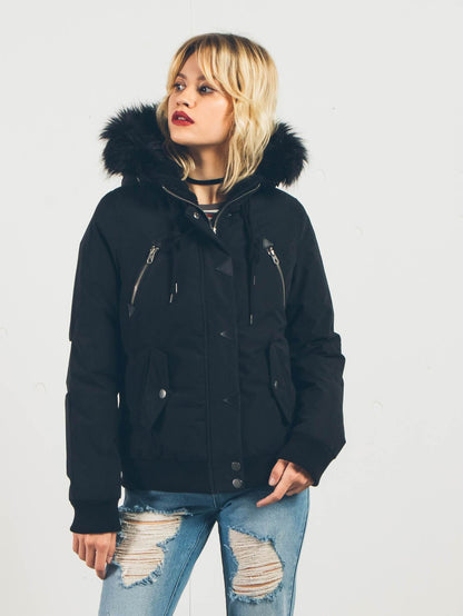 Set List Parka - Black