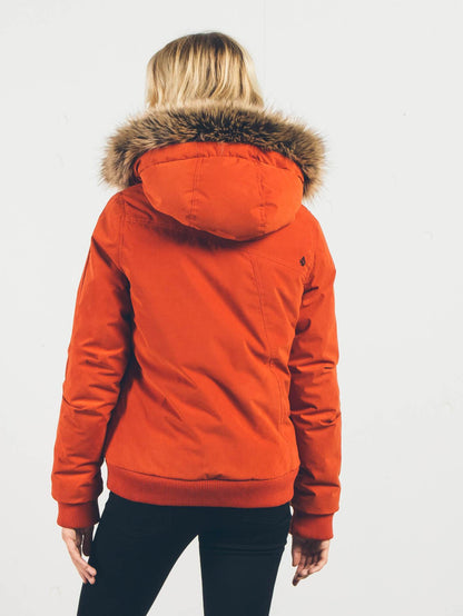 Set List Parka - Rust