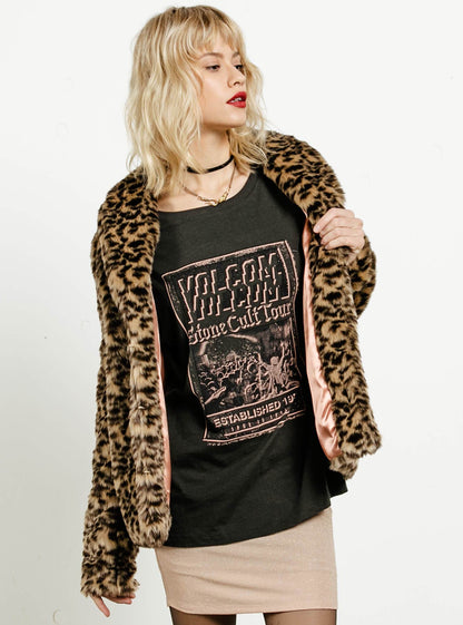 Fureals Coat - Leopard