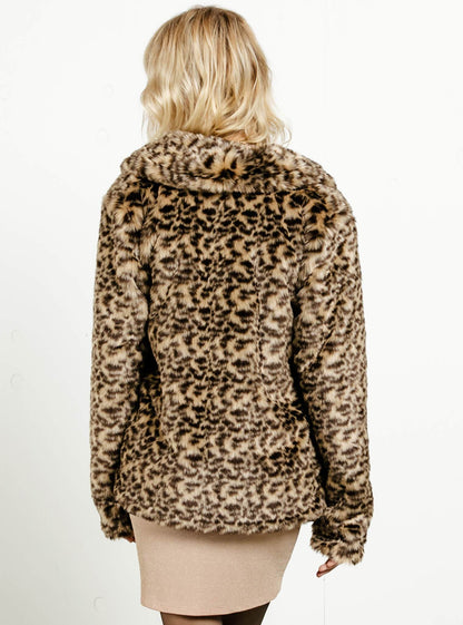 Fureals Coat - Leopard