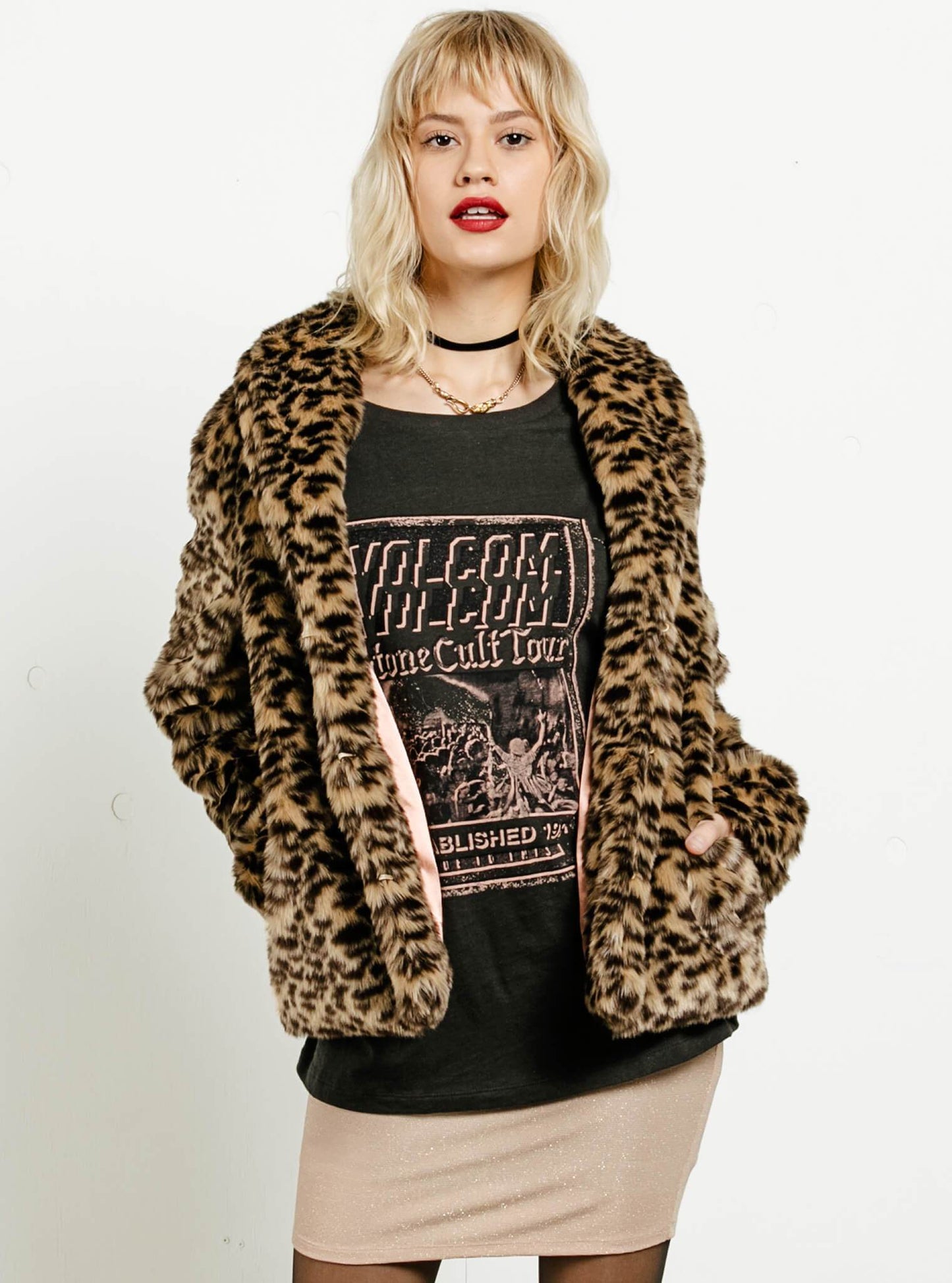 Fureals Coat - Leopard