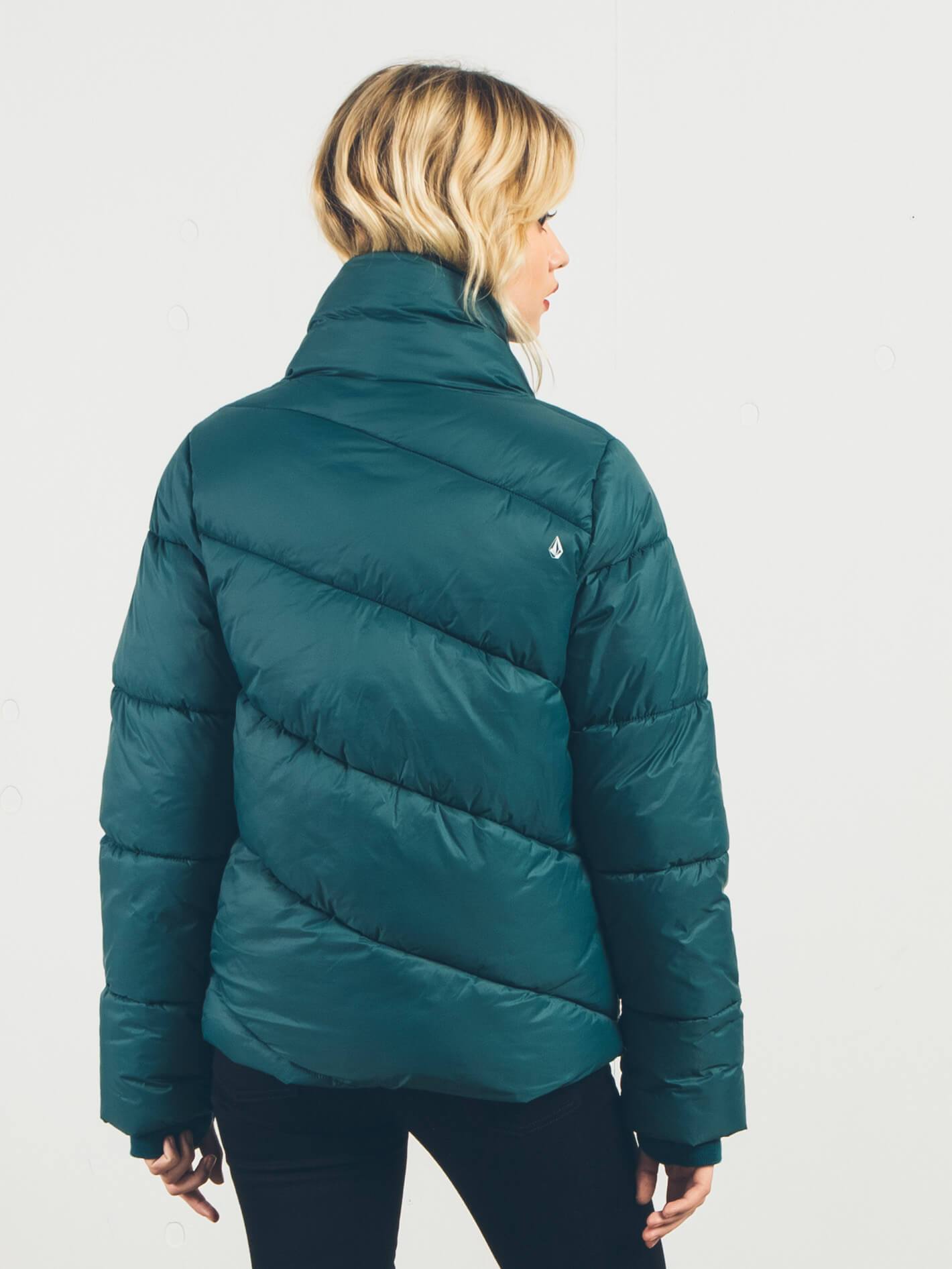 Full Of It Jacket - Midnight Green