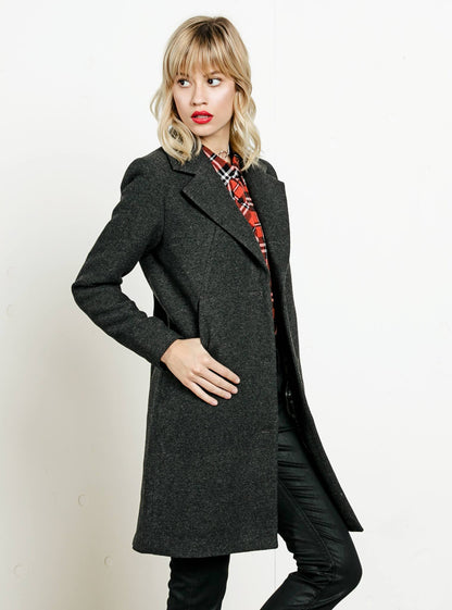 Smart Farce Coat - Black