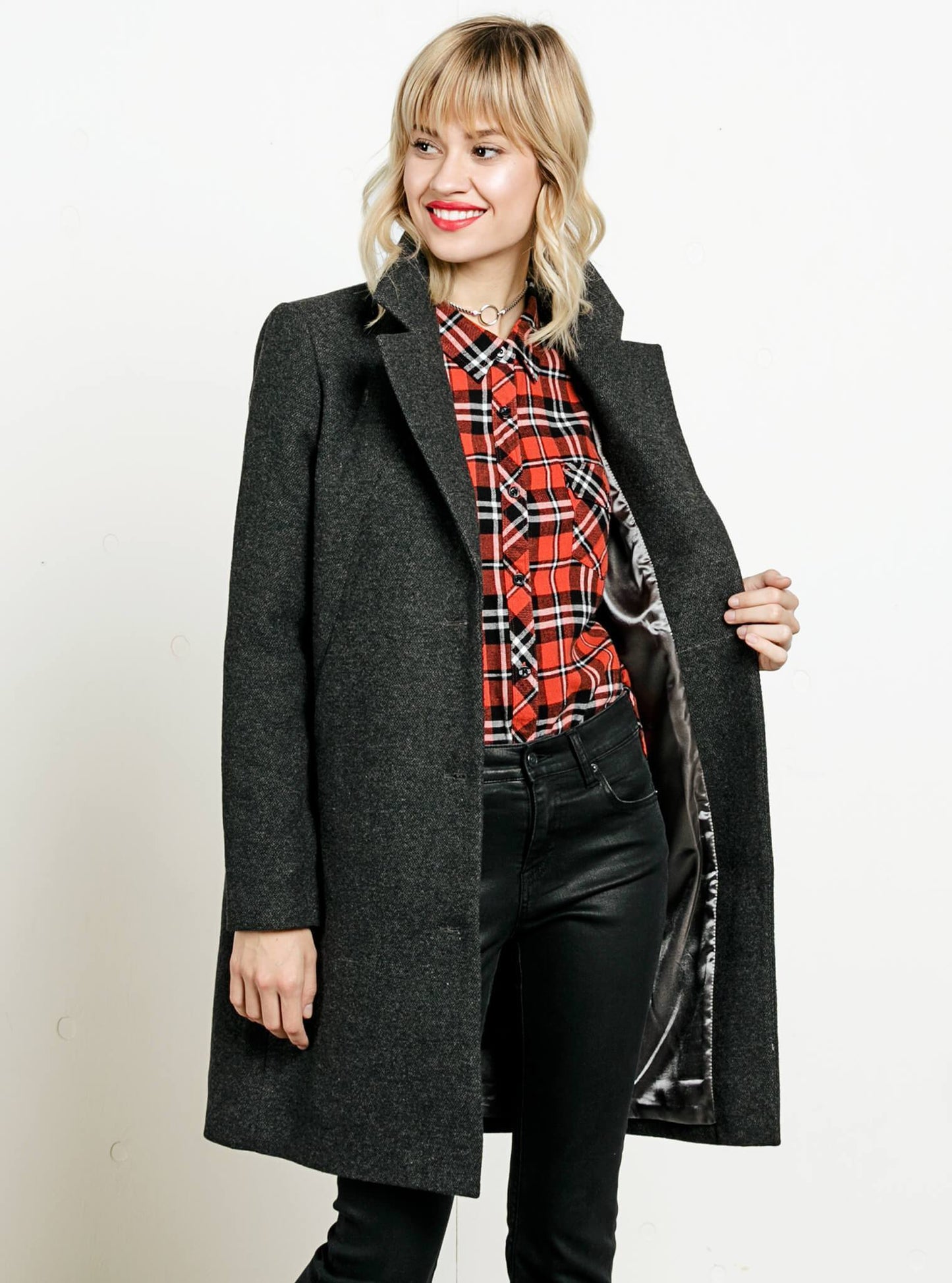 Smart Farce Coat - Black