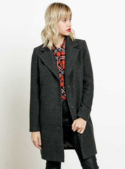 Smart Farce Coat - Black
