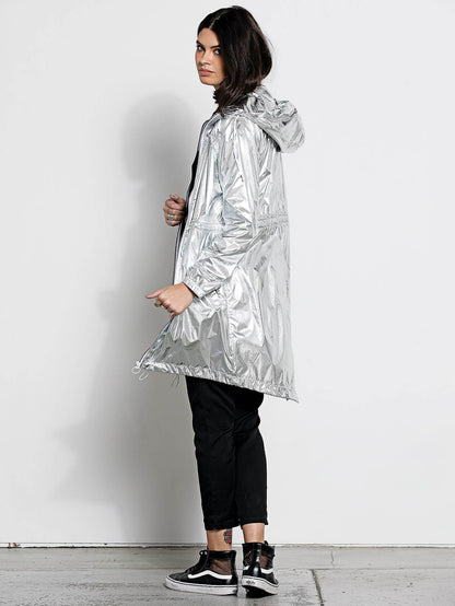GMJ Rain Jacket - Silver