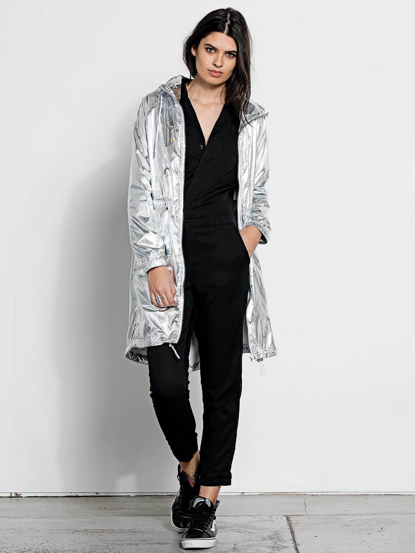 GMJ Rain Jacket - Silver