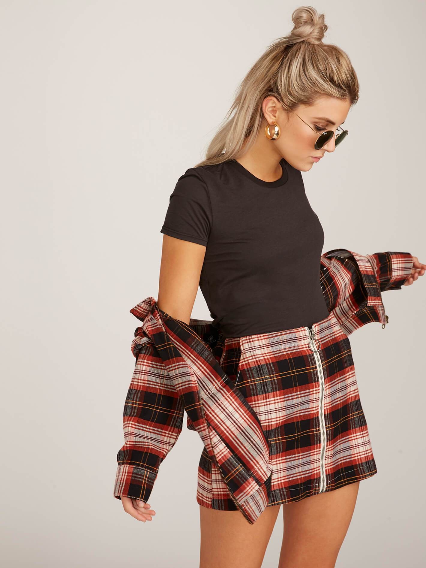Frochickie Jacket - Black Plaid