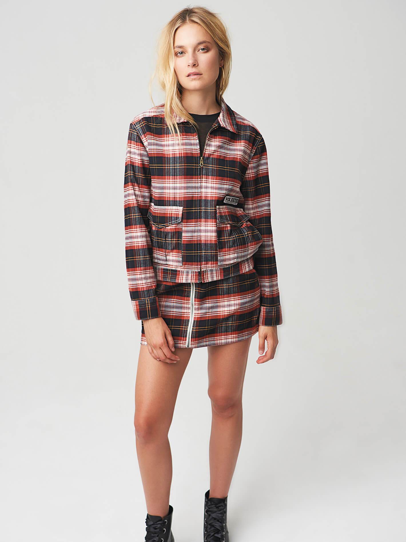 Frochickie Jacket - Black Plaid