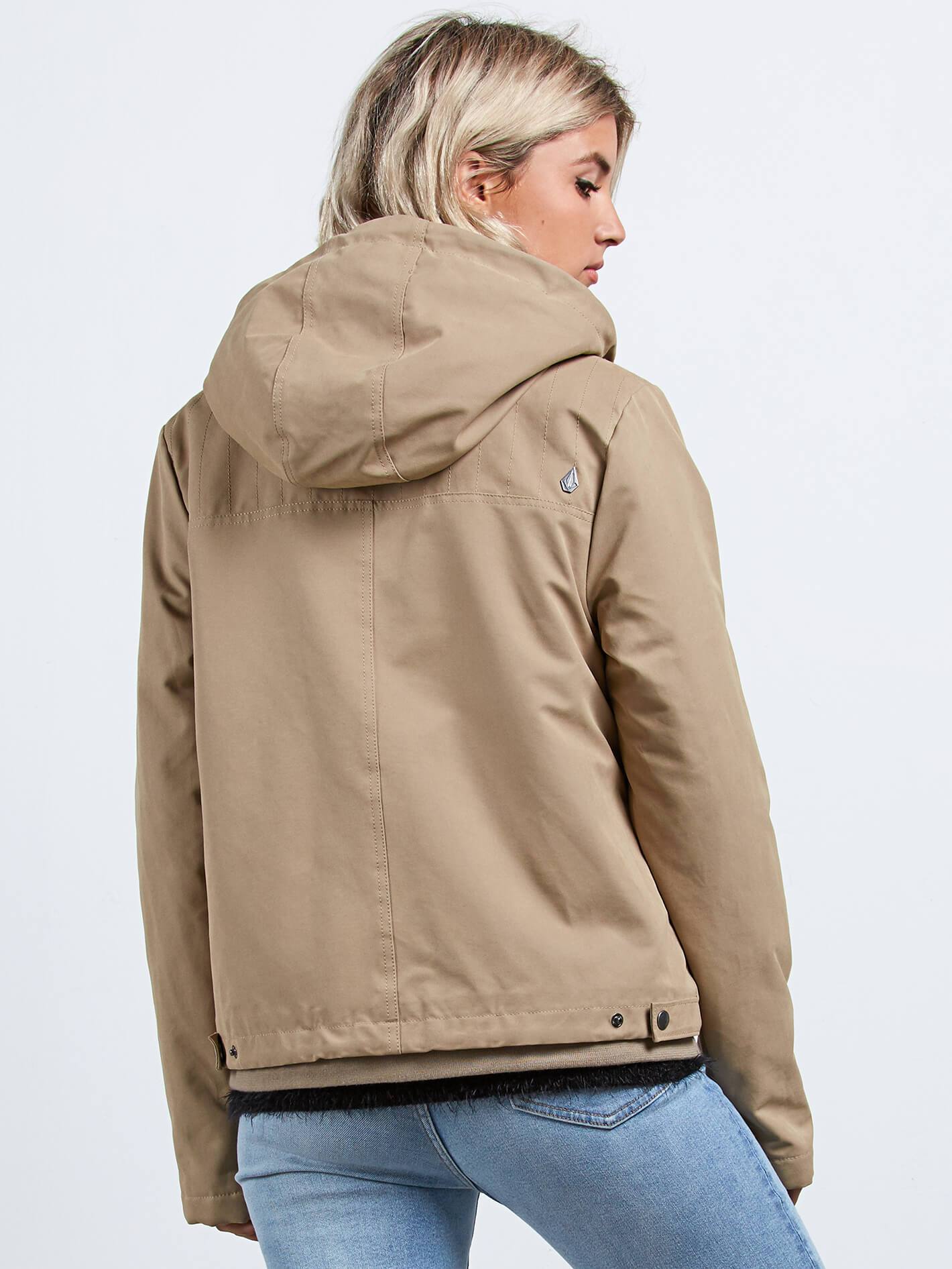 Walk On By Short Jacket - Khaki
