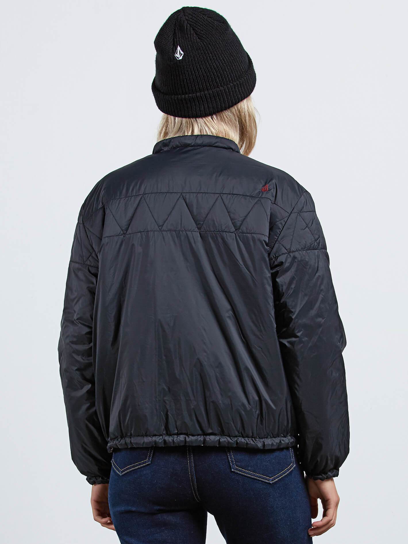 Play The Fool Puffa Jacket - Black