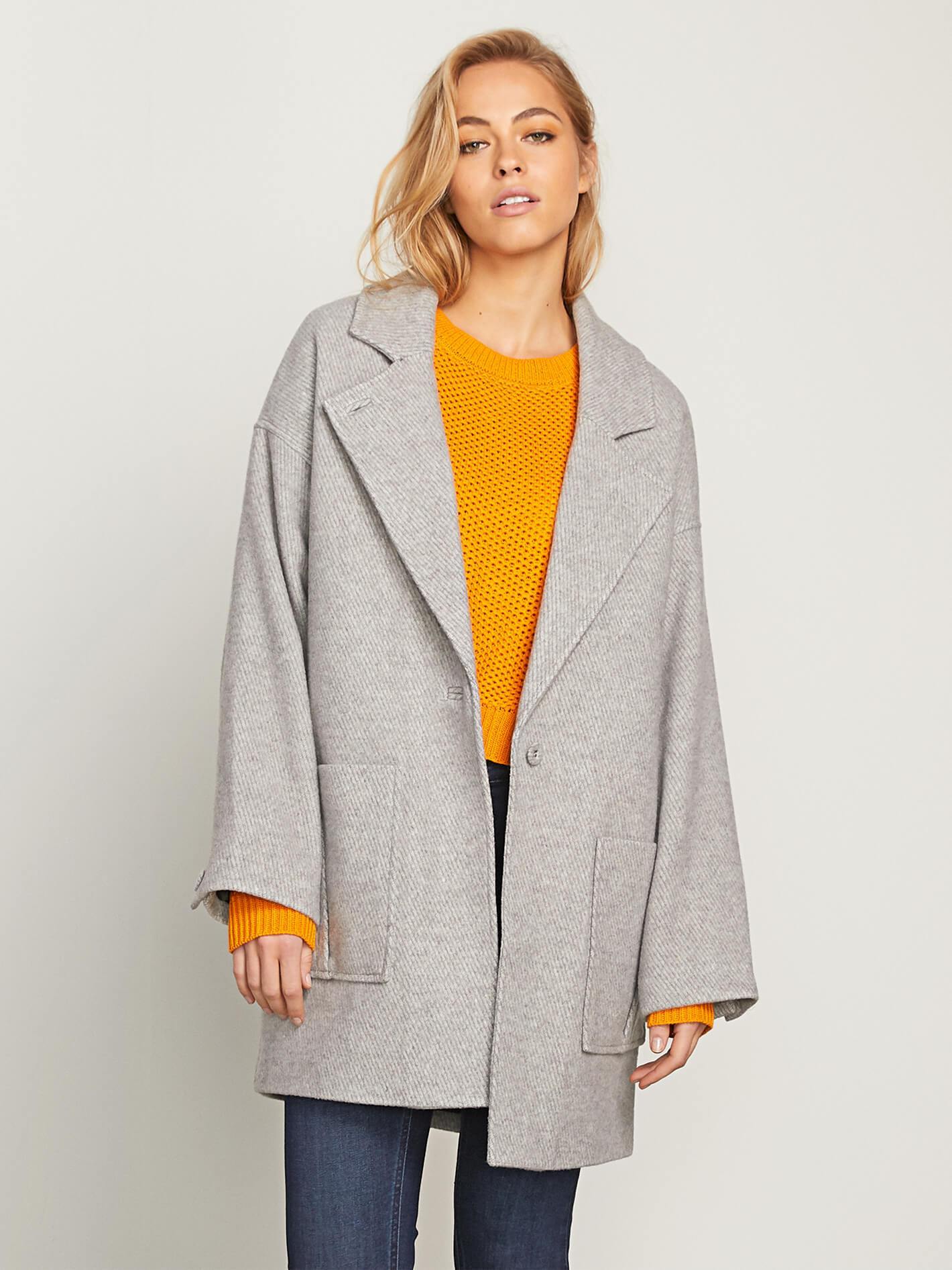 Volcoon Coat - Heather Grey