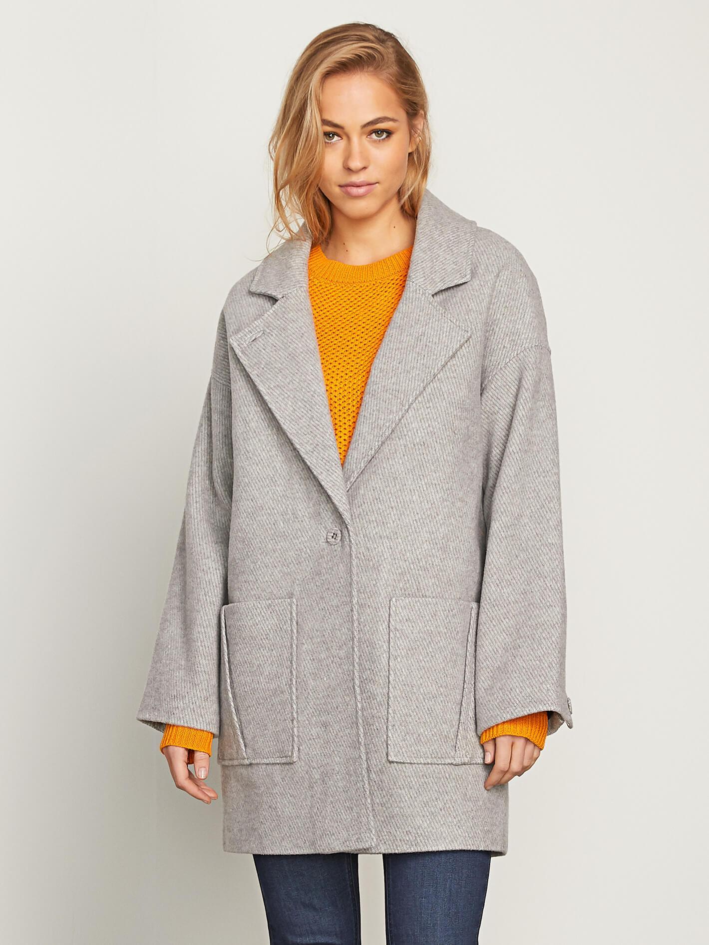 Volcoon Coat - Heather Grey