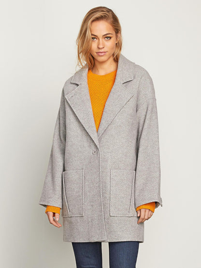 Volcoon Coat - Heather Grey