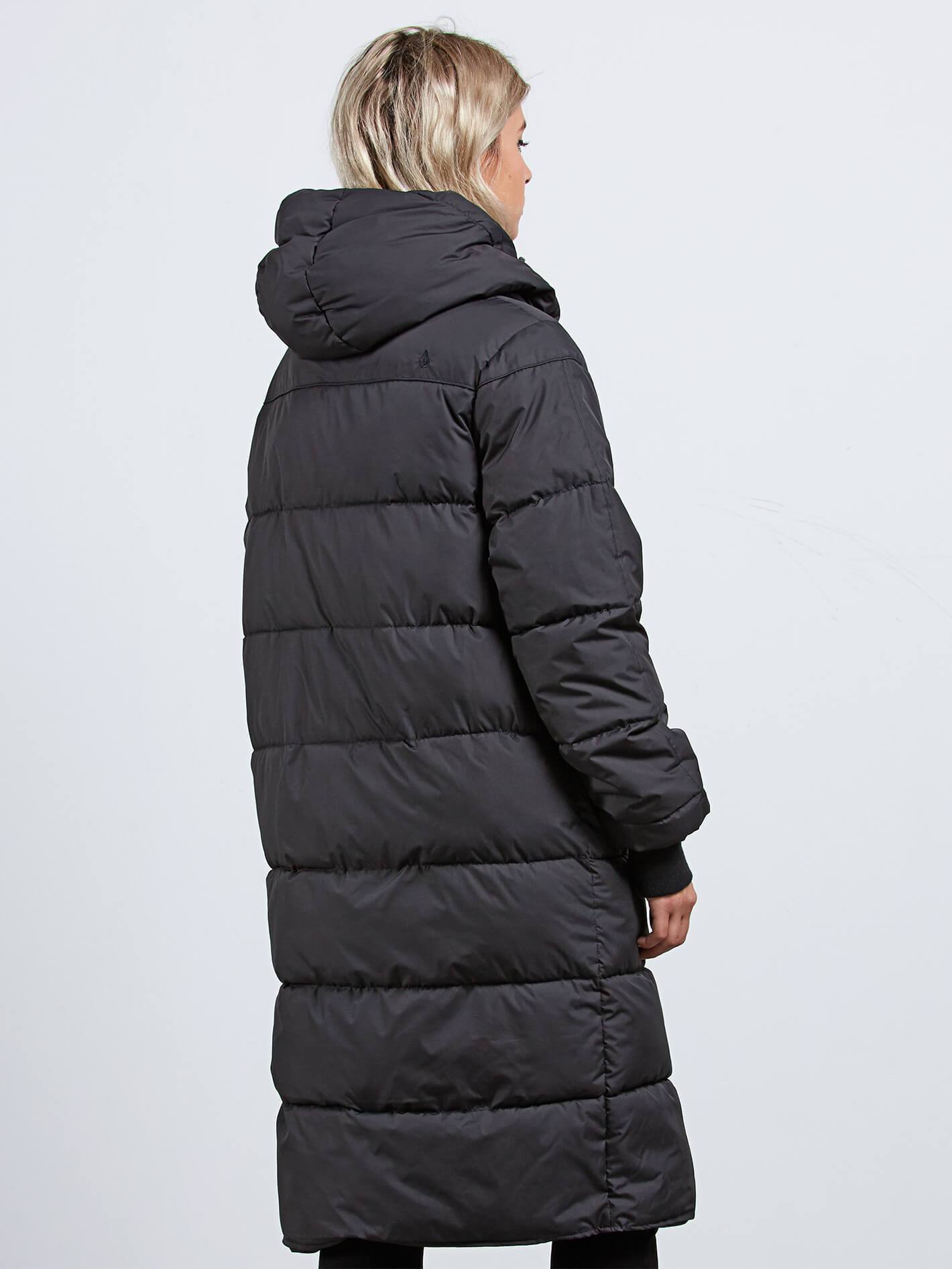 Chillax In Puffa Jacket - Black