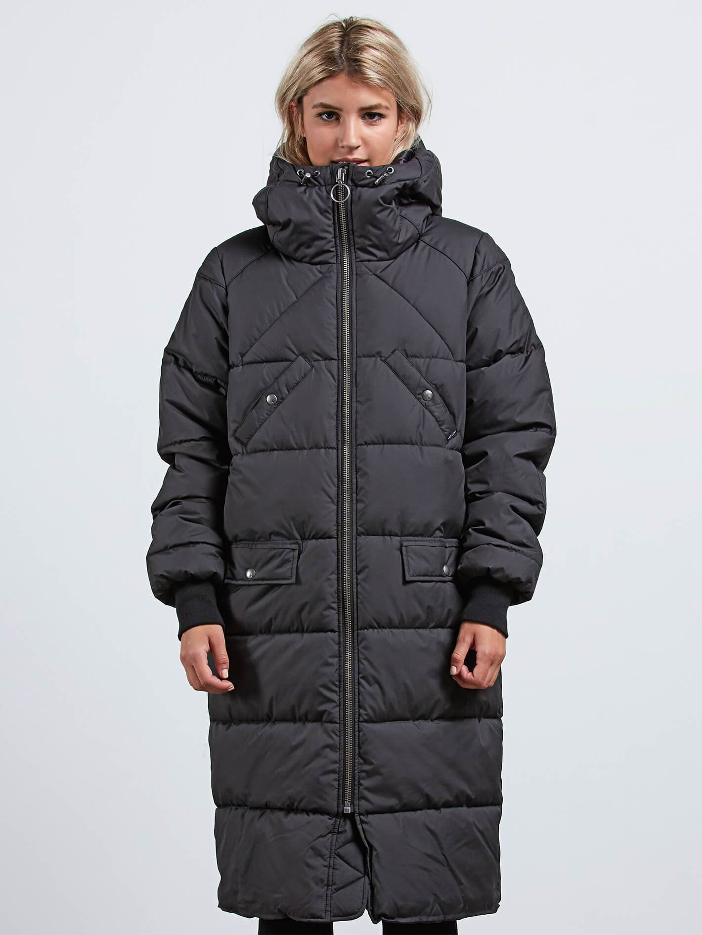 Chillax In Puffa Jacket - Black