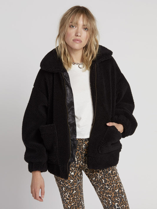 Sea Sherpant Jacket - Black
