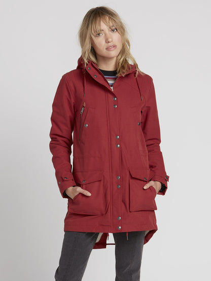 Walk On By 5K Parka - Auburn