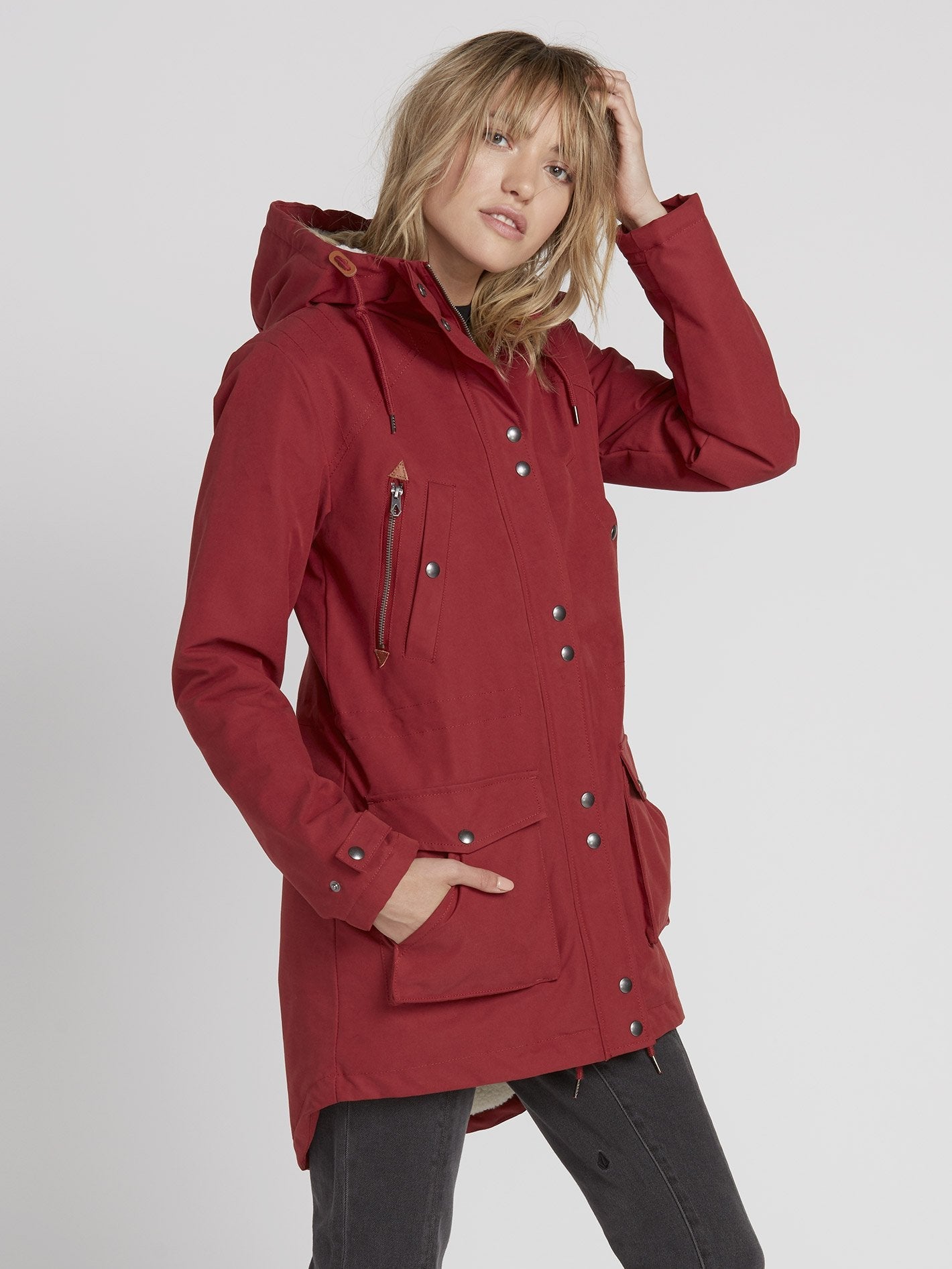 Walk On By 5K Parka - Auburn