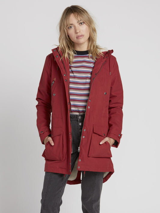 Walk On By 5K Parka - Auburn