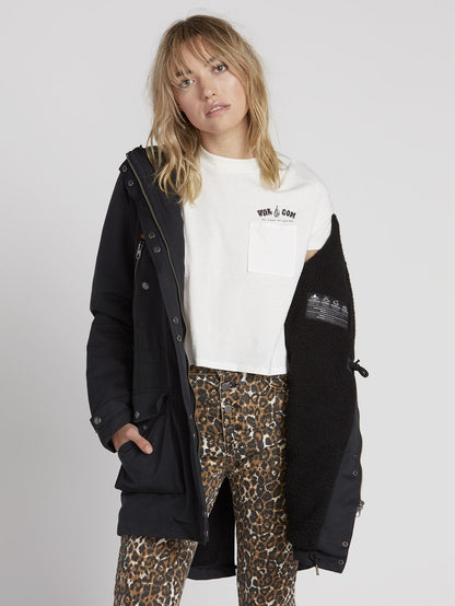 Walk On By 5K Parka - Black