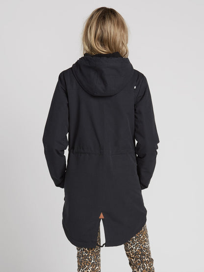 Walk On By 5K Parka - Black