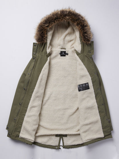 Less Is More 5K Parka - Army Green Combo