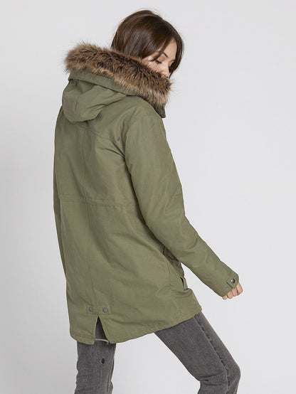 Less Is More 5K Parka - Army Green Combo