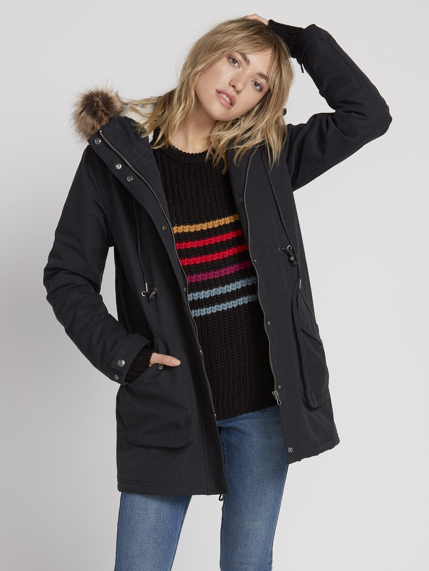 Less Is More 5K Parka - Black