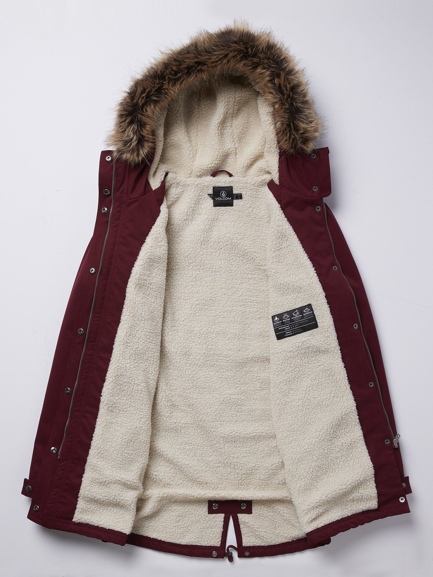 Less Is More 5K Parka - Zinfandel