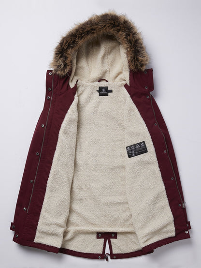 Less Is More 5K Parka - Zinfandel