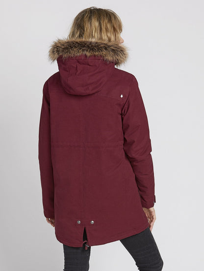 Less Is More 5K Parka - Zinfandel