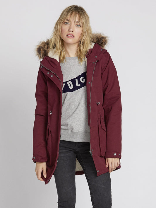 Less Is More 5K Parka - Zinfandel