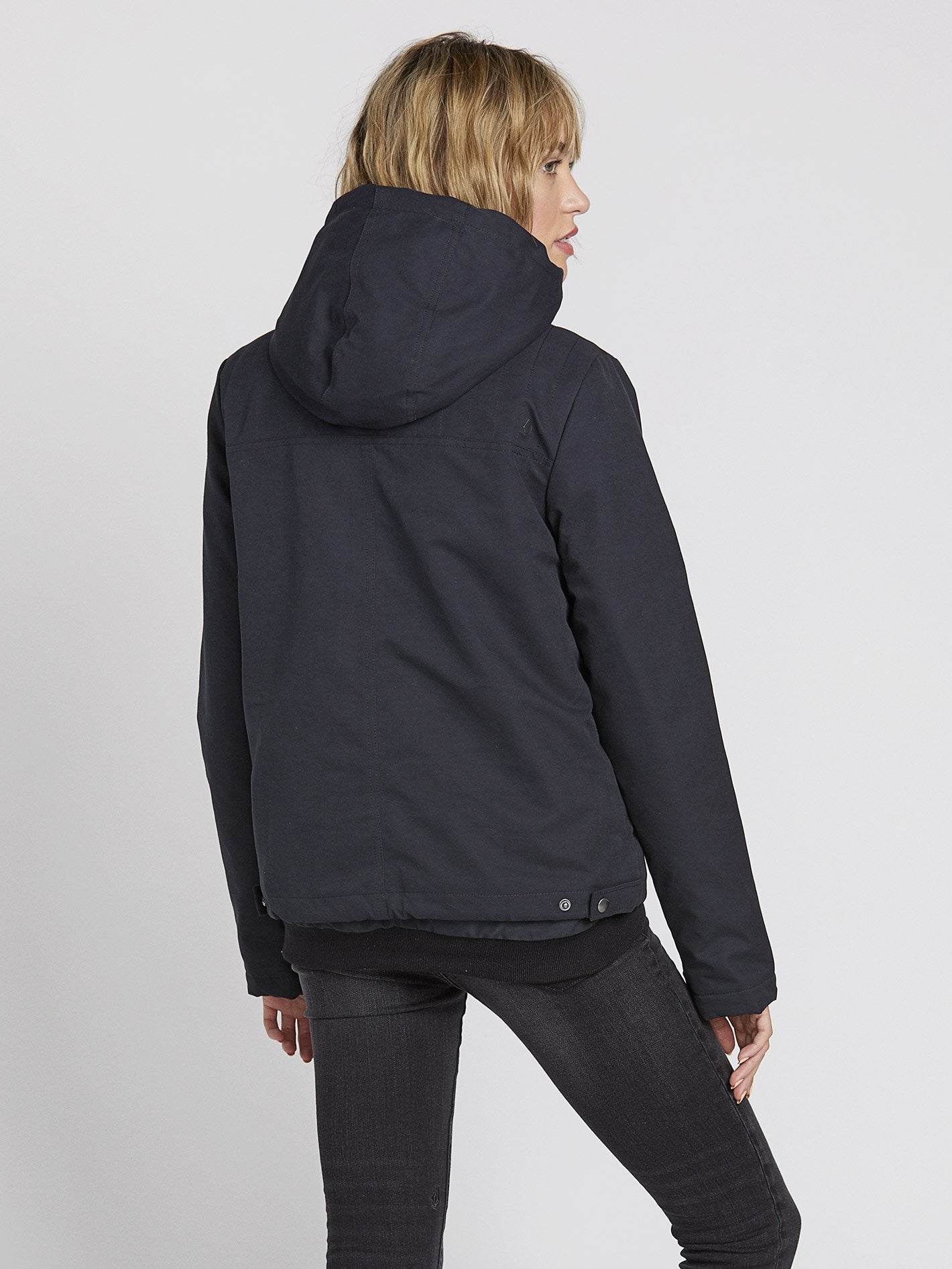 Walk On By Short 5K Parka - Black