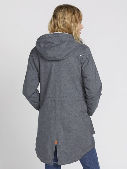 Walk On By 5K Nuts Parka - Heather Black