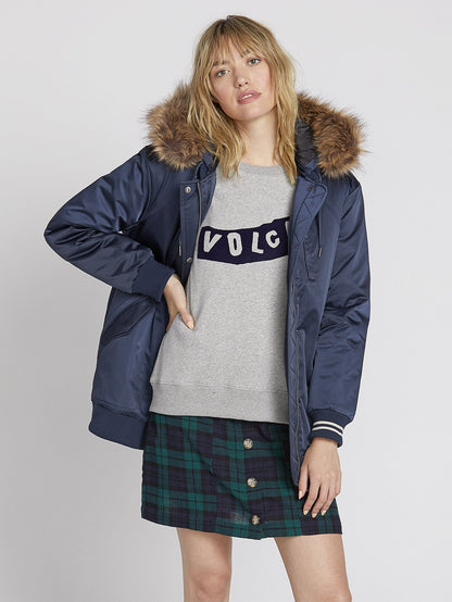 Plailist 5K Bomber - Sea Navy