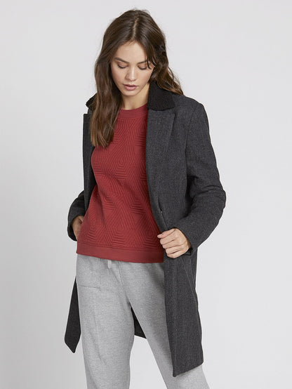 Dayday Coat - Heather Grey