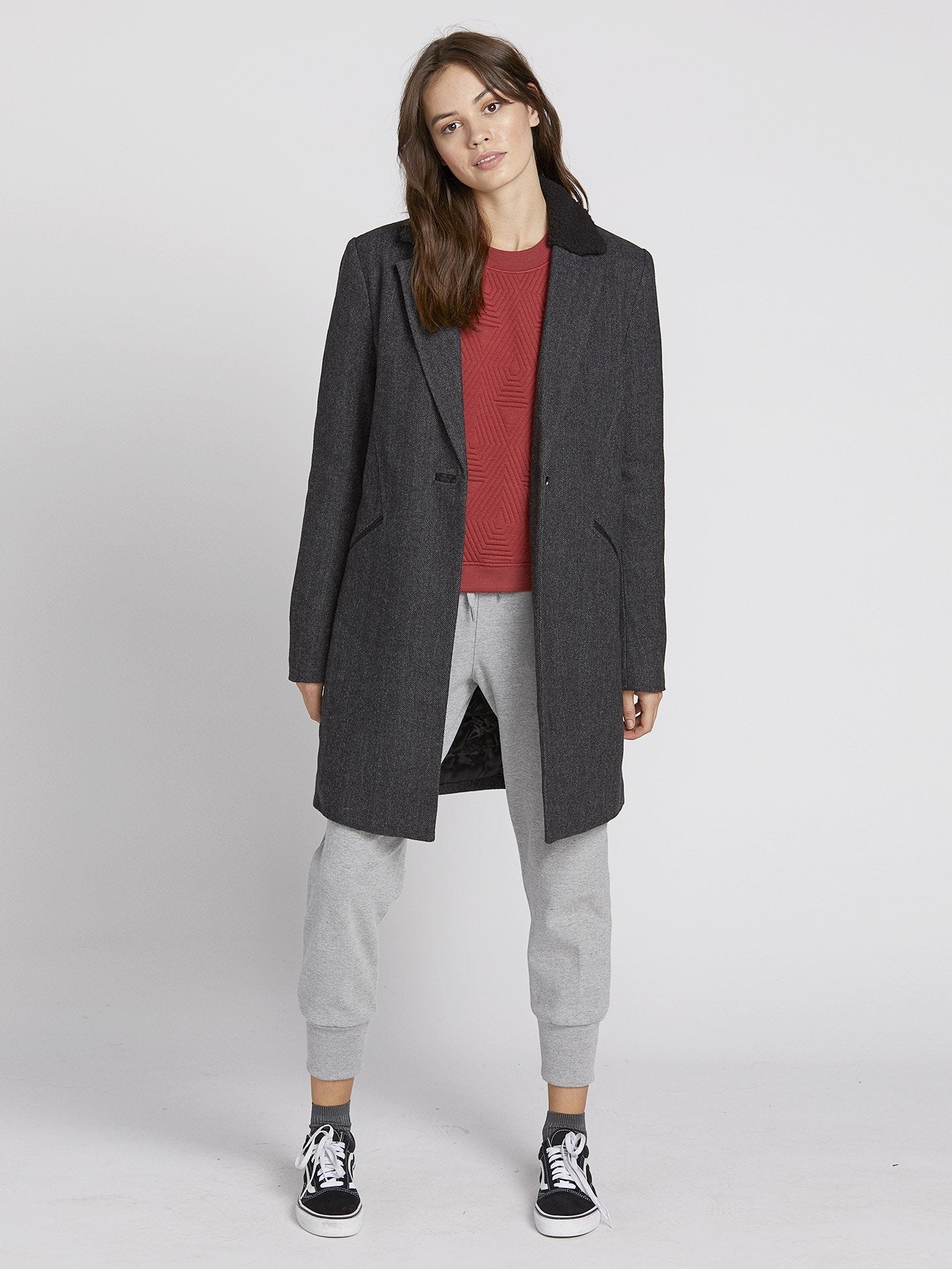 Dayday Coat - Heather Grey