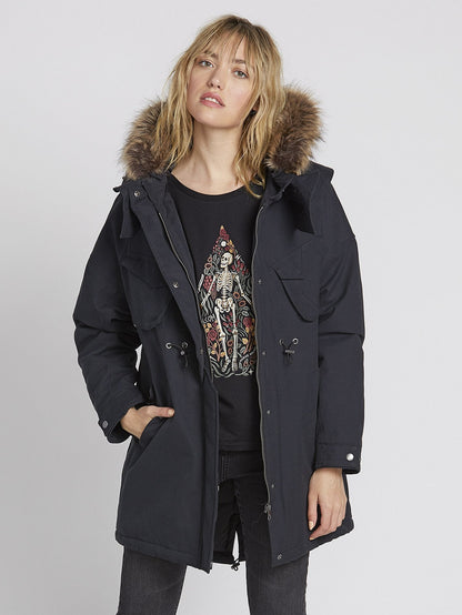 Parka Rainy Shiny 5K - Black