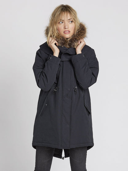 Parka Rainy Shiny 5K - Black